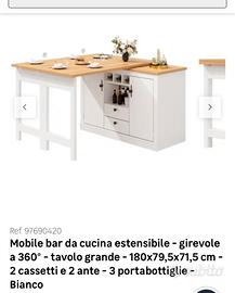 Tavolo da cucina