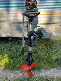 Motore fuoribordo Whitehead vintage da restaurare