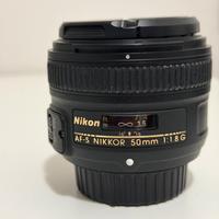 Nikon AF-S Nikkor 50mm f/1.8G come nuovo