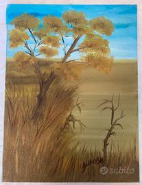 Dipinto “L’albero della mia giovinezza”