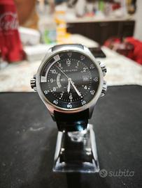 Hamilton khaky navy gmt automatico 