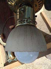 lampadario  a ventilatore  soffitto 