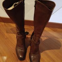 Stivali Gianni Bravo di pelle