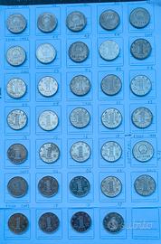 Lotto 34 Monete Cina 1 Yuan (1991-2018)-COME NUOVE