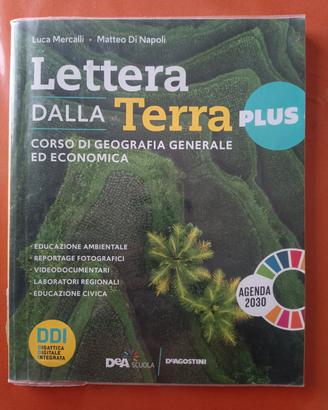 libro Lettera dalla Terra corso di geografia gene