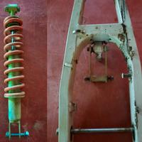 Sospensione Aprilia Pegaso 125: Forcellone posteri