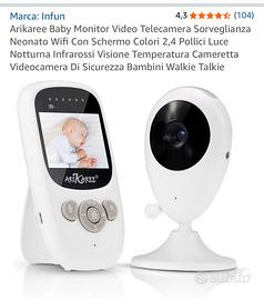 Telecamera Sorveglianza Neonato Wifi baby monitor