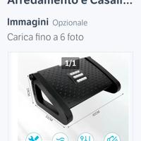 Poggiapiedi per scrivania