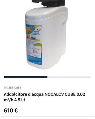Addolcitore NoCalc VCube