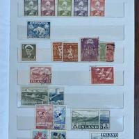 Album 230 francobolli Europa Nord