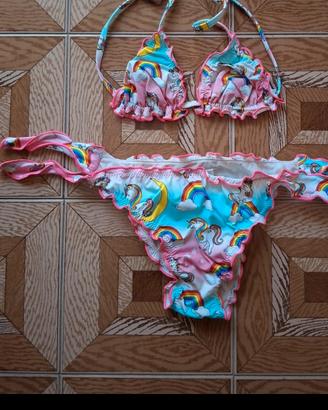 costume due pezzi Saint barth tg.10 bambina
