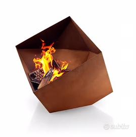Braciere Firecube di Evasolo NUOVO