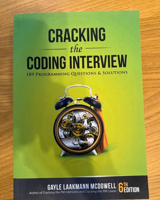 Cracking the coding interview