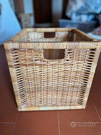 Cubo vimini Ikea Brans