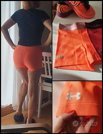 Pantaloncino sport Under Armour donna xs arancione