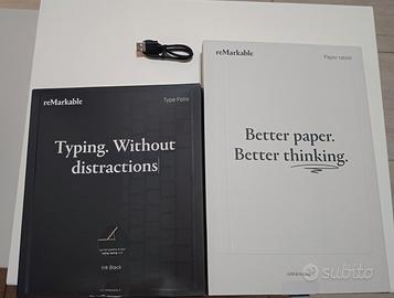 Remarkable 2 con Type Folio e Marker Plus