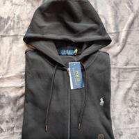 🚀Felpa Uomo Nera Ralph Lauren Con Zip