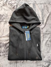 🚀Felpa Uomo Nera Ralph Lauren Con Zip