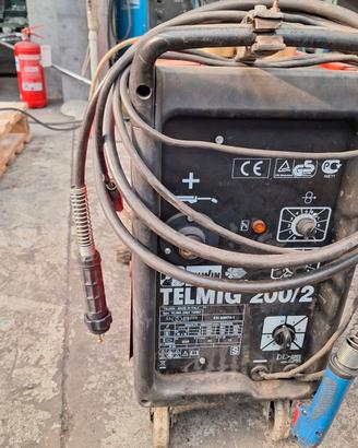 Saldatrice a filo Telwin Telmig 200/2 Turbo