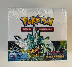 Box pokemon 36 buste crepuscolo mascherato