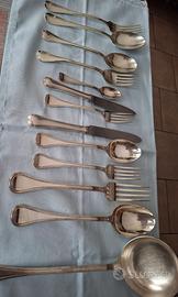 set posate argentate marca Ricci Argentieri