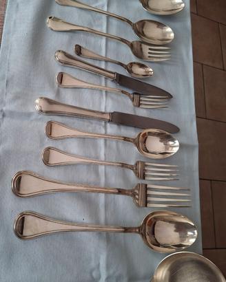 set posate argentate marca Ricci Argentieri