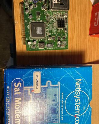 Scheda satellitare vintage per PC