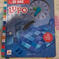 libro imparo a leggere l'ora con Lupo
