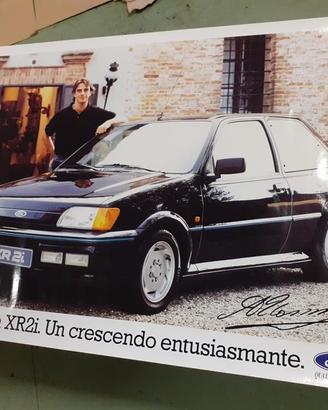 Poster Ford Fiesta Xr2