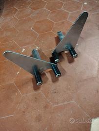 coppia supporti cavalletto moto 