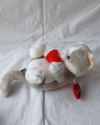 Peluche  gattino cuore TRUDI
