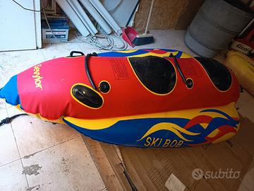 gonfiabile bananone due posti 