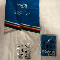 2 Scaldacollo poliestere olimpiadi gadget powerade