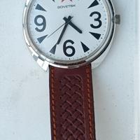 Orologio da polso SOVETSK con cinturino in pelle