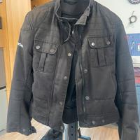 Giubbotto moto bimbo 8/10 anni