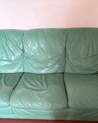 Divano in pelle 3 posti