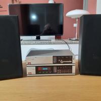 Stereo modulare Aiwa retró con casse perfetto