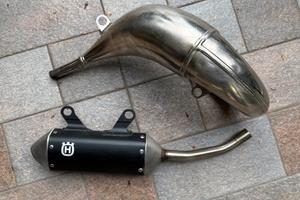 scarico husqvarna tc 125 2024 TRATTABILE
