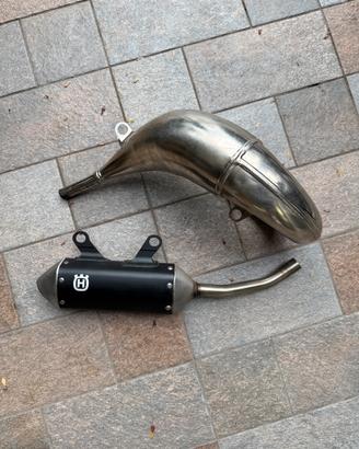 scarico husqvarna tc 125 2024 TRATTABILE