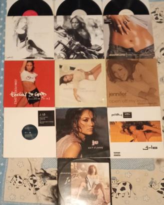 LOTTO 10 X VINILE 12 JENNIFER LOPEZ