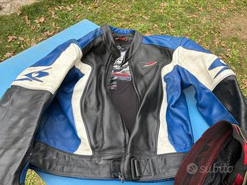 Tuta moto spyke tg 54 come nuova divisibile