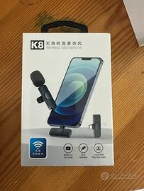 Microfono Wireless K8 USB-C