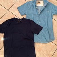 Camicia maniche corte e t-shirt