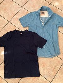 Camicia maniche corte e t-shirt