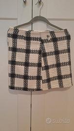 Gonna bouclé a scacchi CHIP - Taglia M (veste 42)