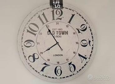 Orologio da parete shabby NUOVO