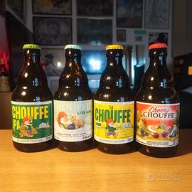 Collezione 4 bottiglie Chouffe - VUOTE