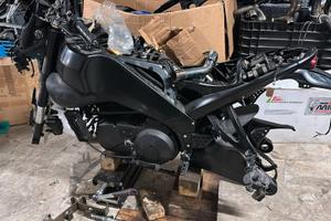 Telaio con documenti di un Buell XB 9 del 2007.