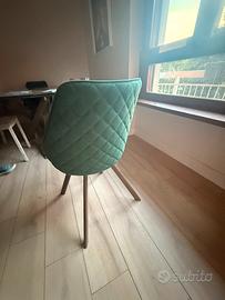 Poltroncina ikea verde