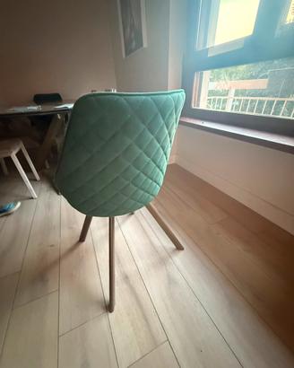 Poltroncina ikea verde